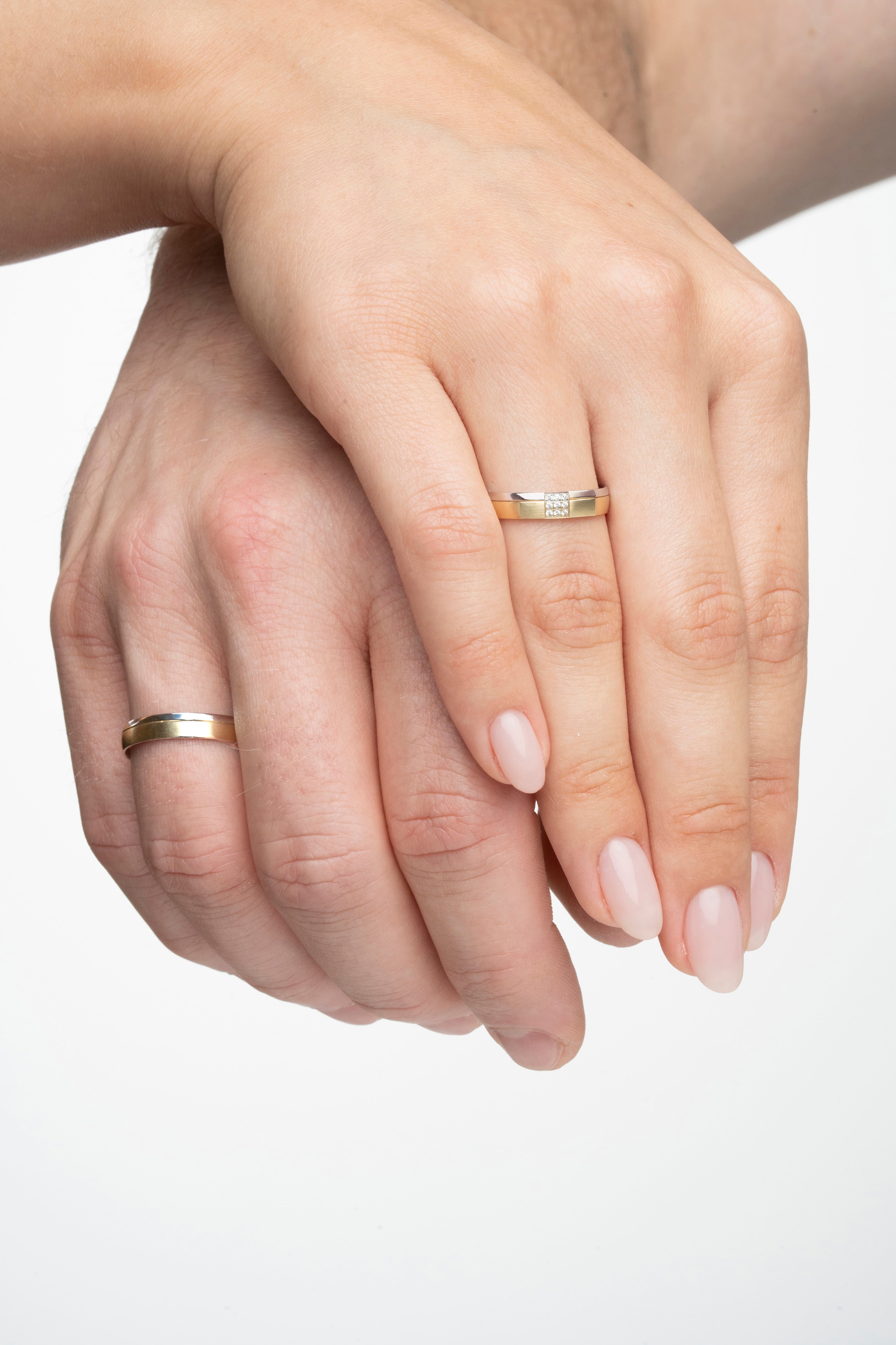 Obrúčky Infinity, 14K zlato