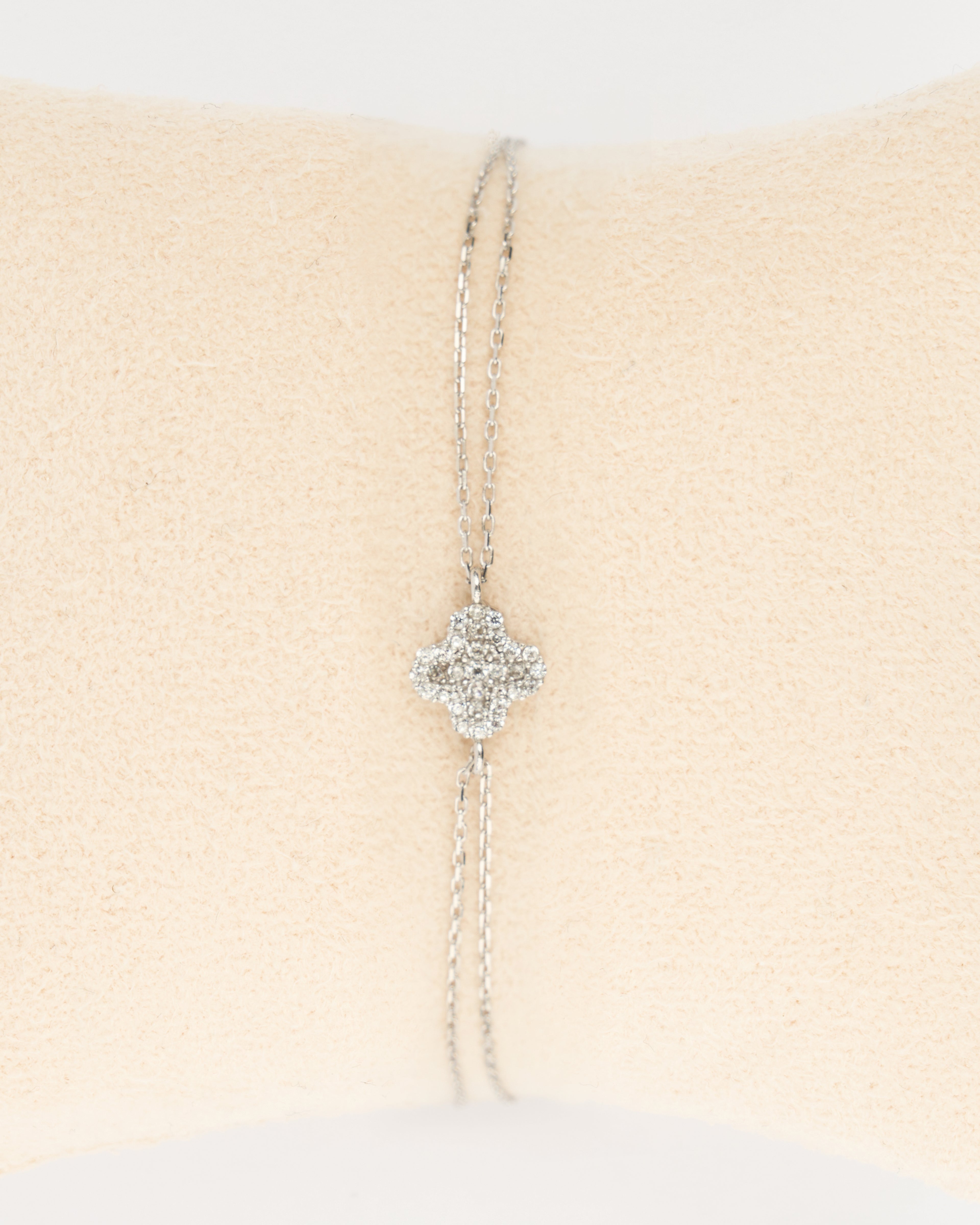 Náramok Náramok Aurora Brillante White , 14K zlato