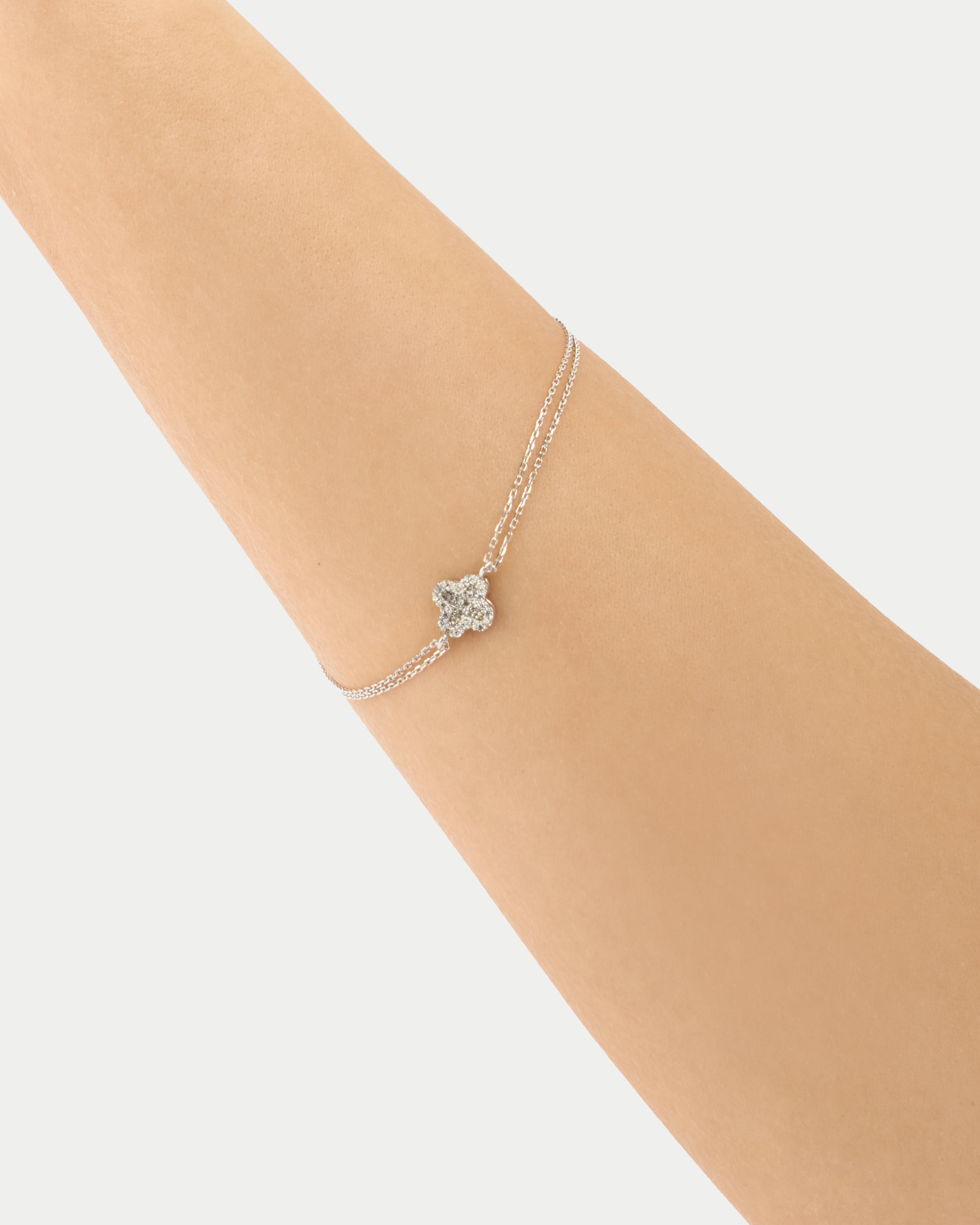 Náramok Náramok Aurora Brillante White , 14K zlato