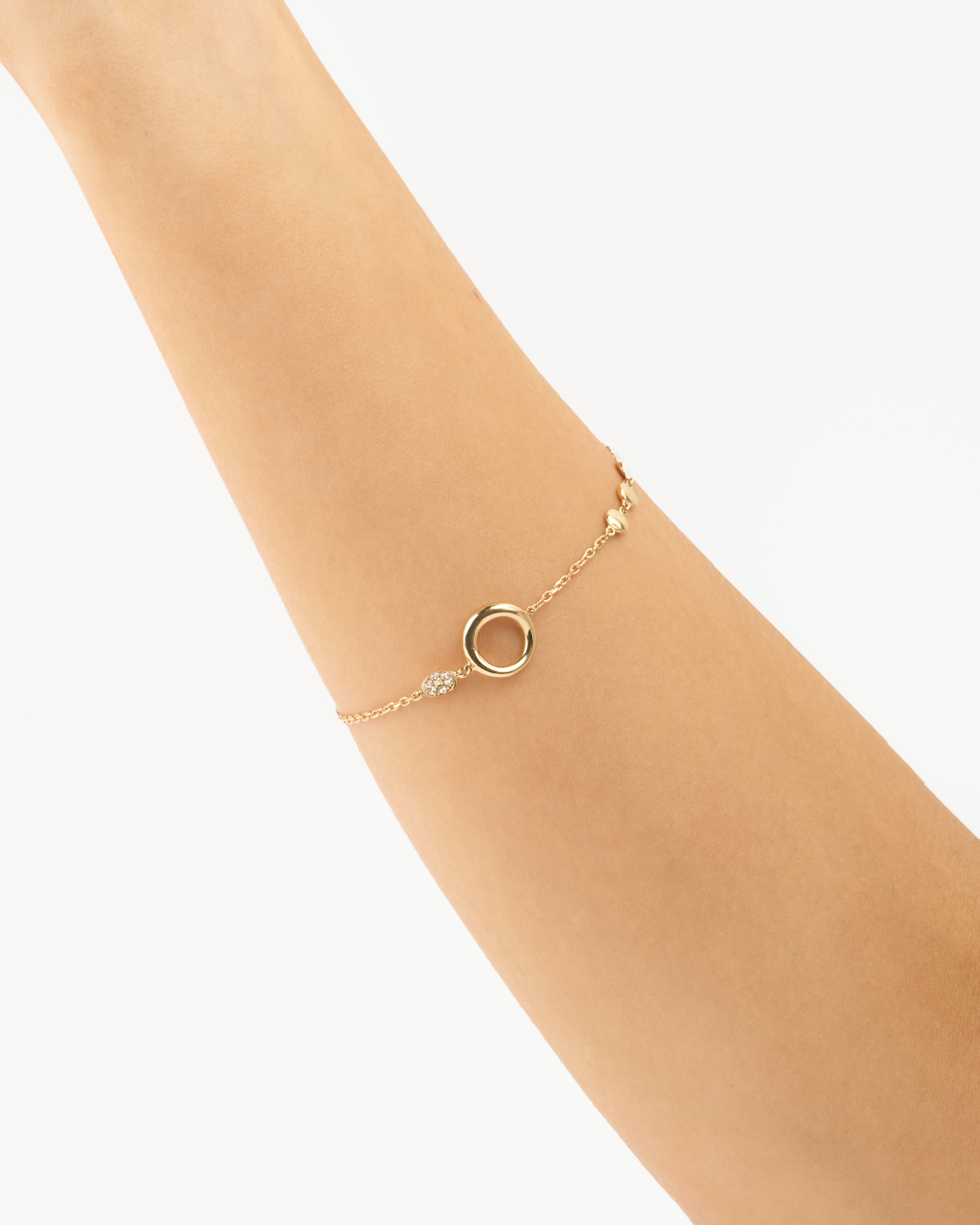 Náramok Auris Circle , 14K zlato