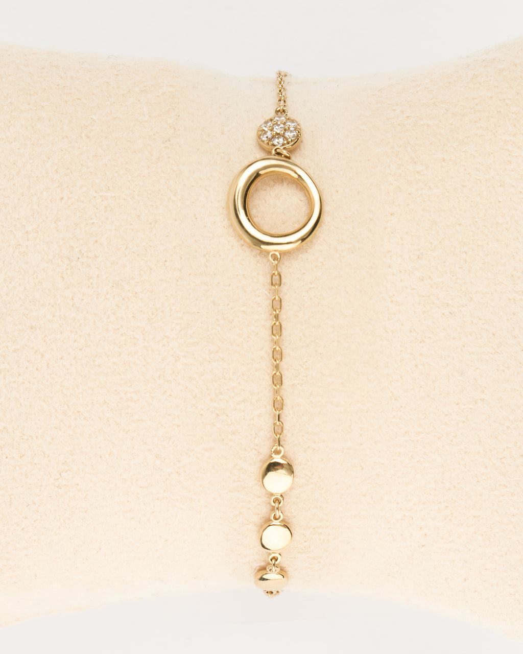 Náramok Auris Circle , 14K zlato