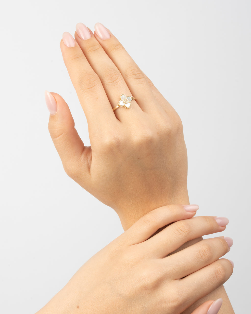 Prsteň Blanche Fiora, 14K zlato