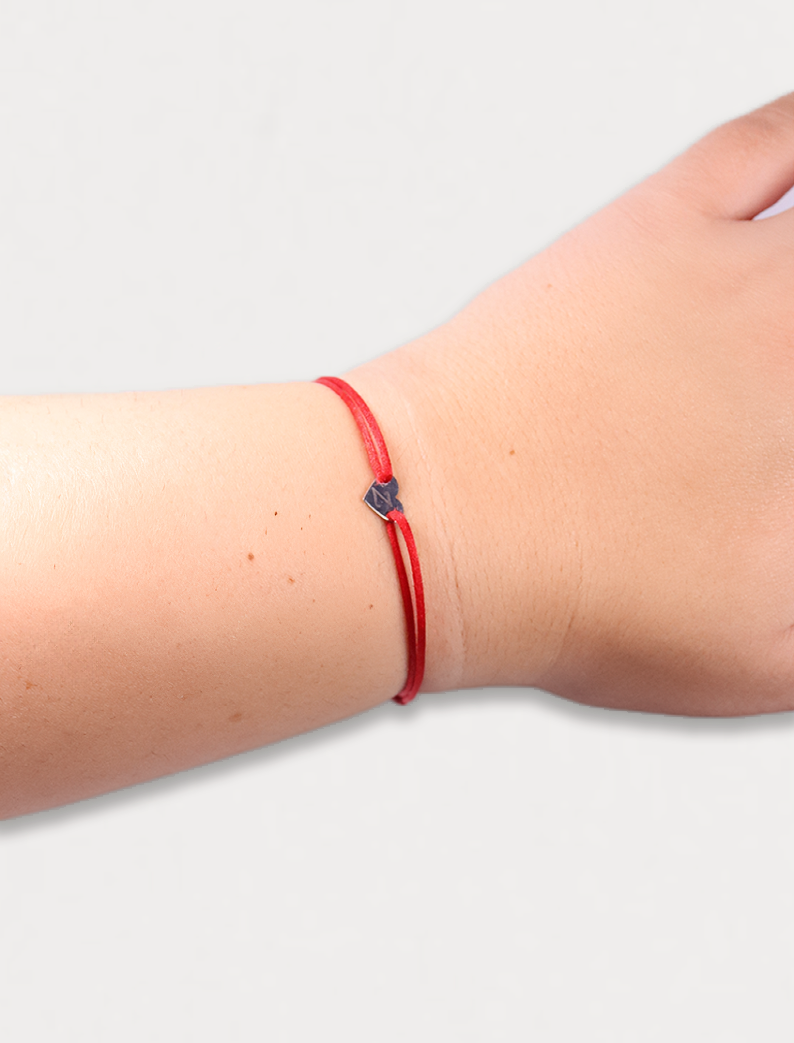 Atelier Mini Heart Bracelet, 14K zlato (7,5 mm)