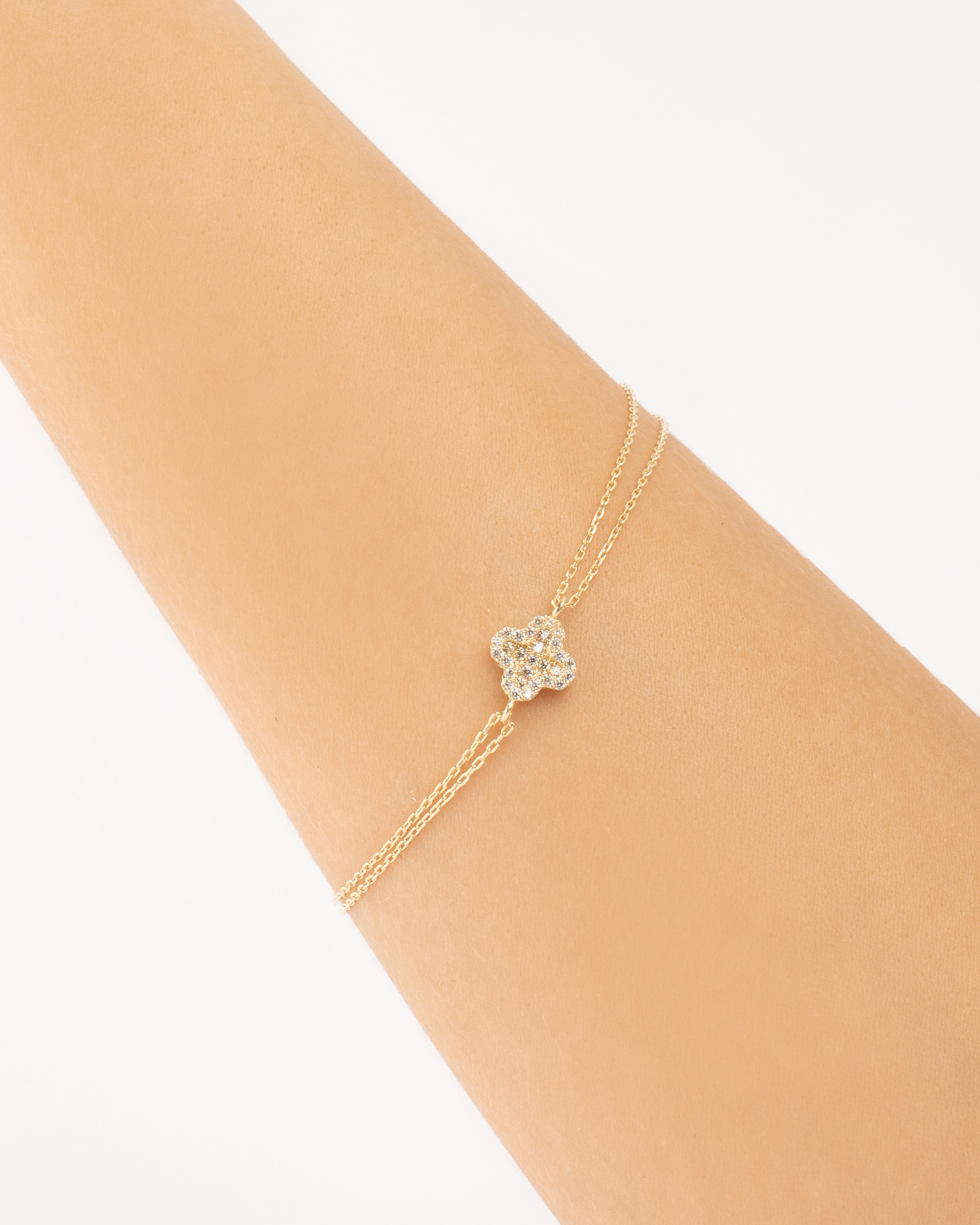 Náramok Náramok Aurora Brillante Yellow , 14K zlato