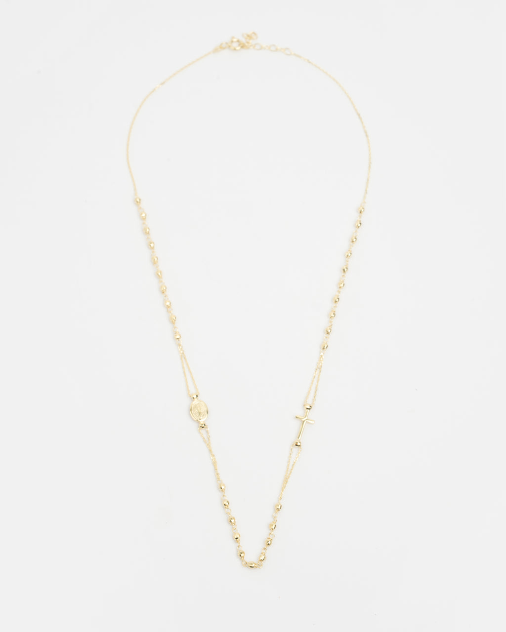 Náhrdelník Rosario Yellow, 14K zlato