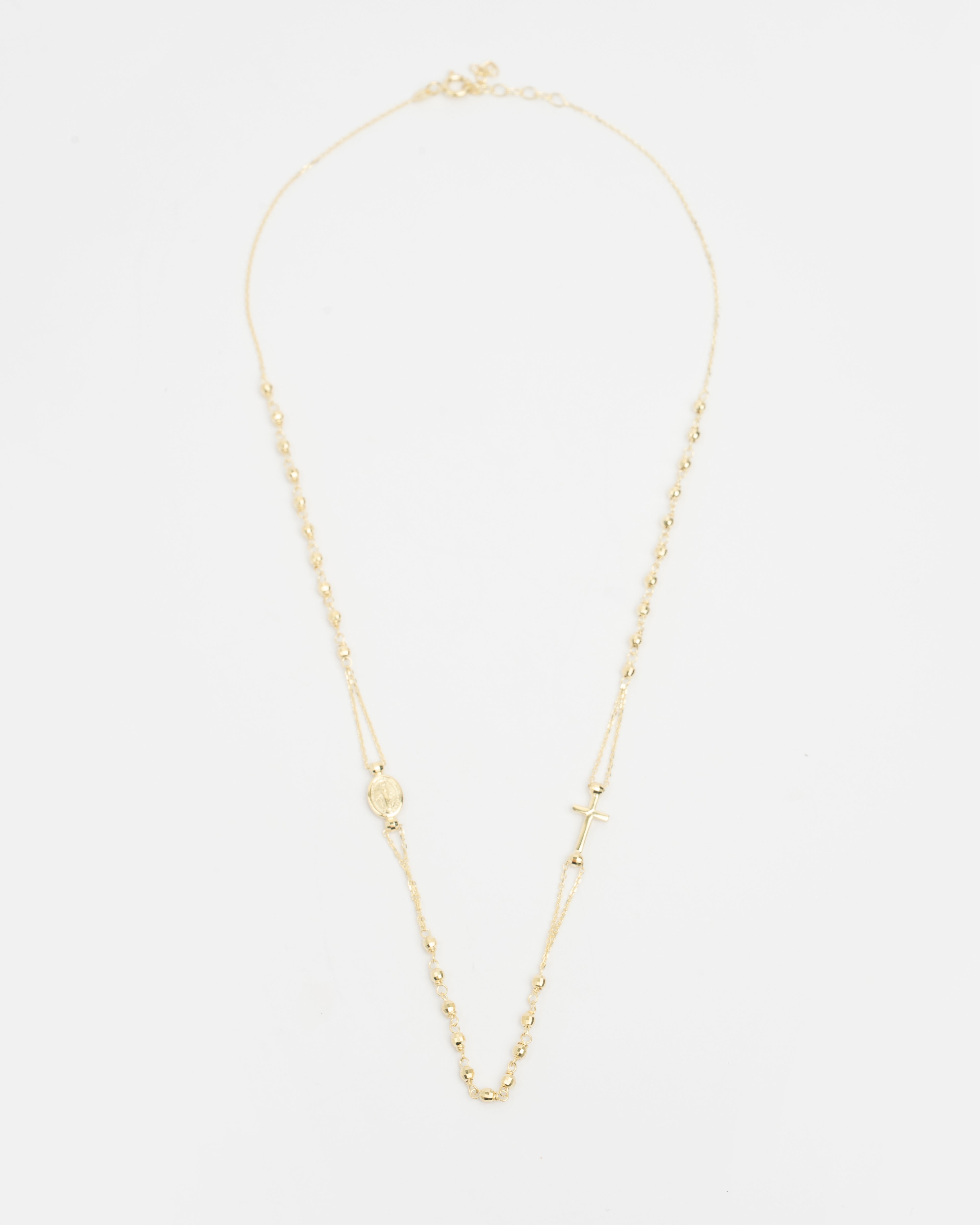 Náhrdelník Rosario Yellow, 14K zlato