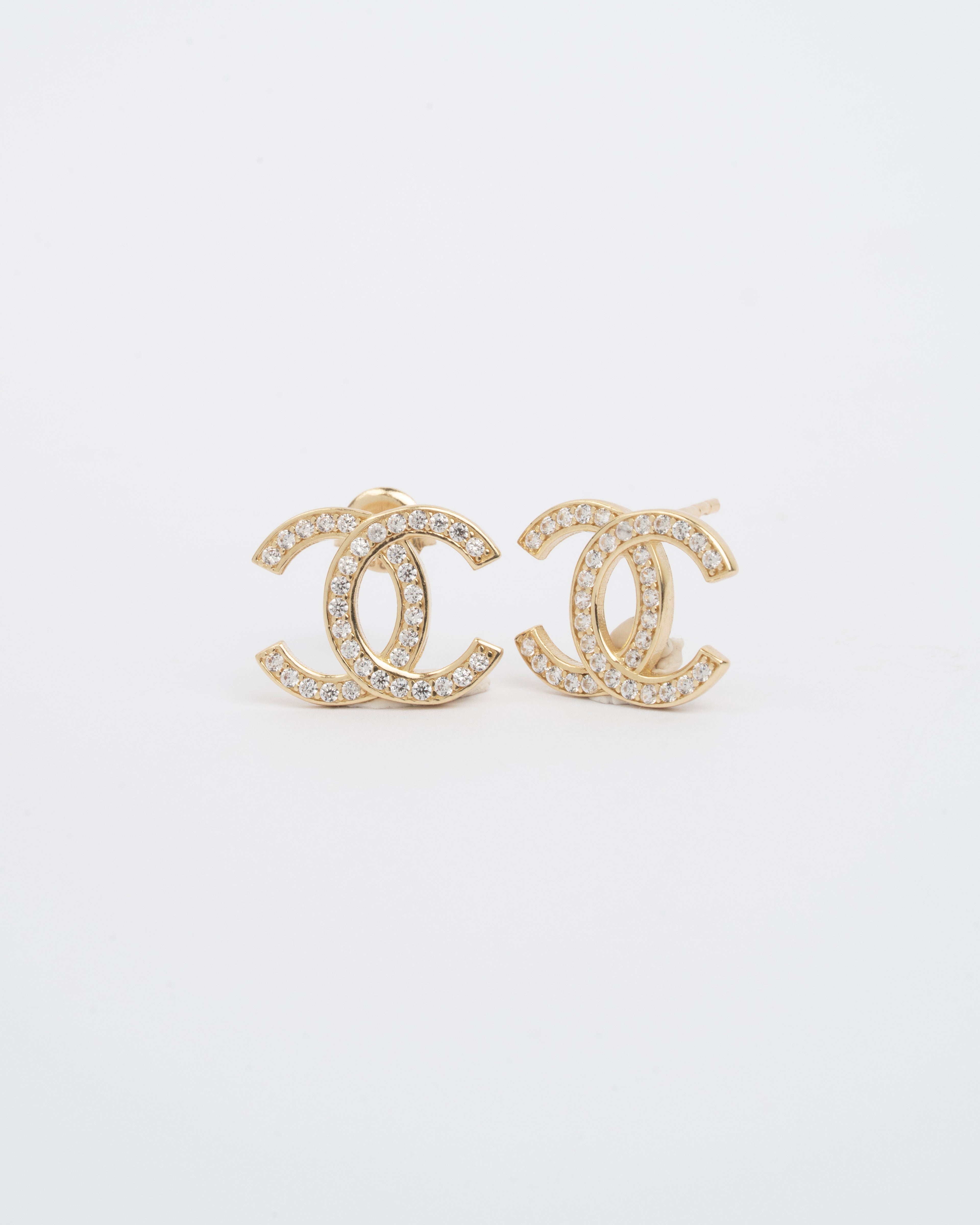 Napichovacie náušnice Étoile C Grande, 14K zlato