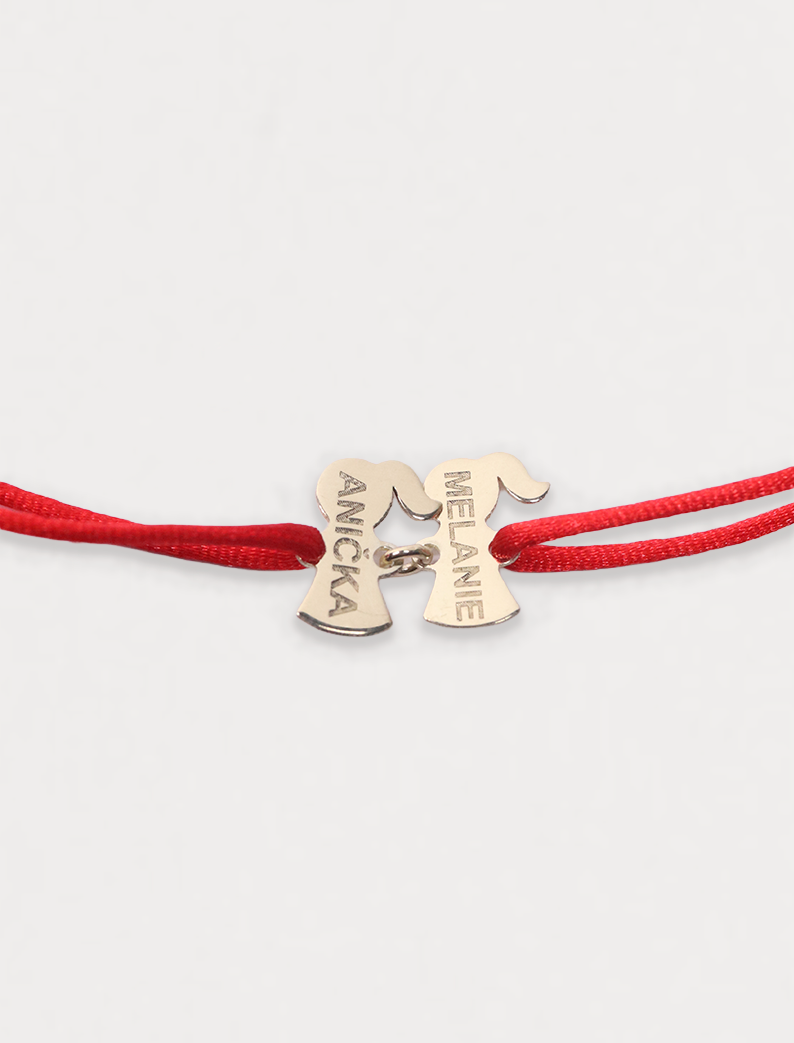 Atelier Little Girls Bracelet, 14K zlato