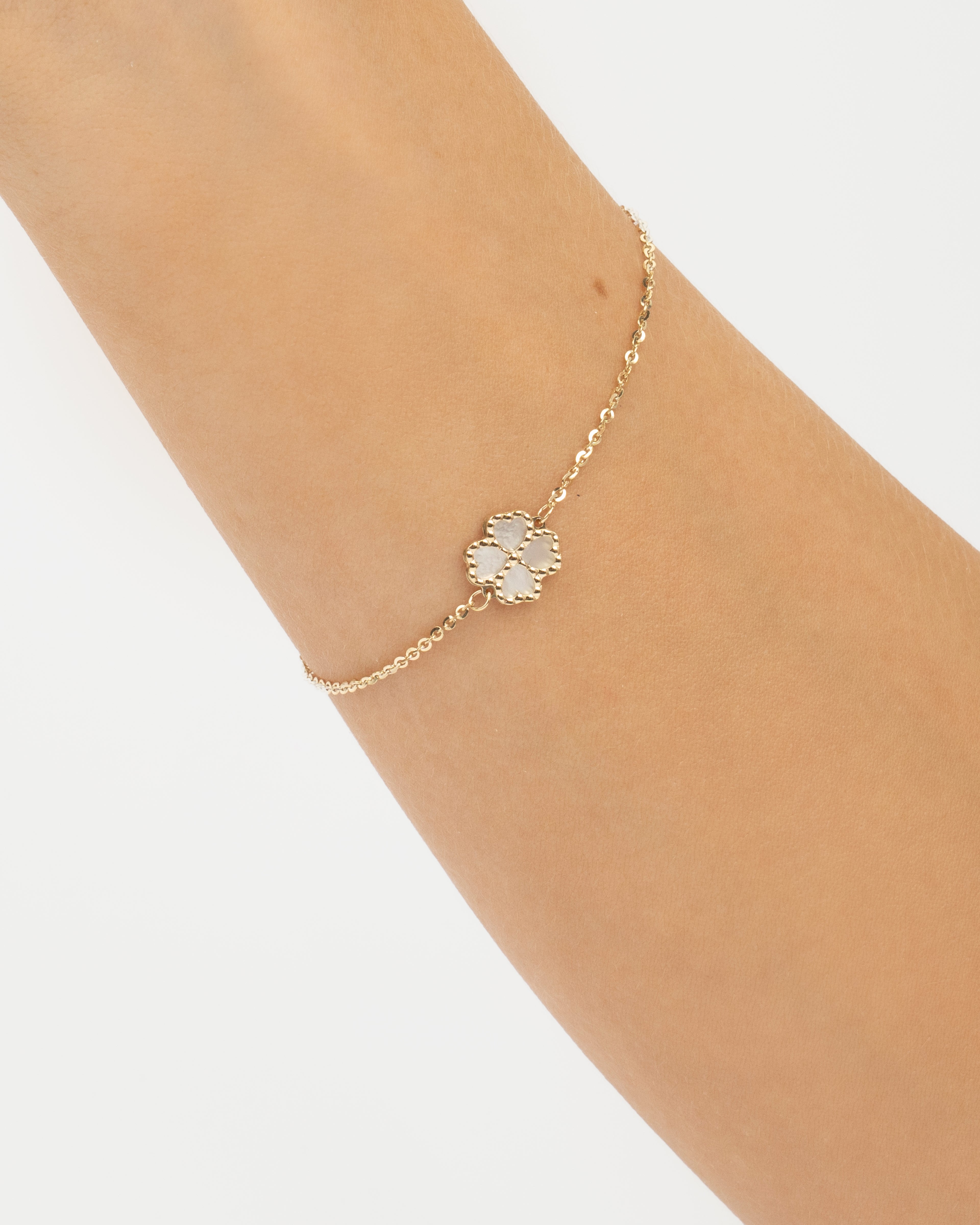 Náramok Flora Perla, 14K zlato