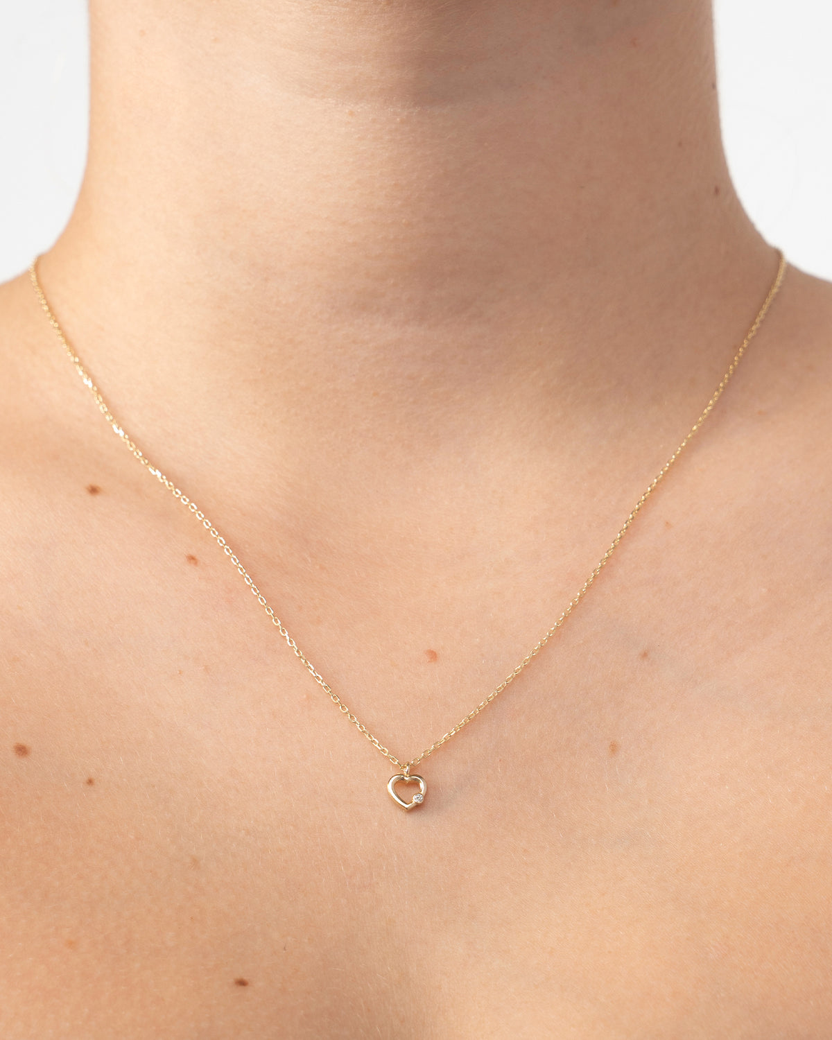 Náhrdelník Petit Cœur, 14K zlato