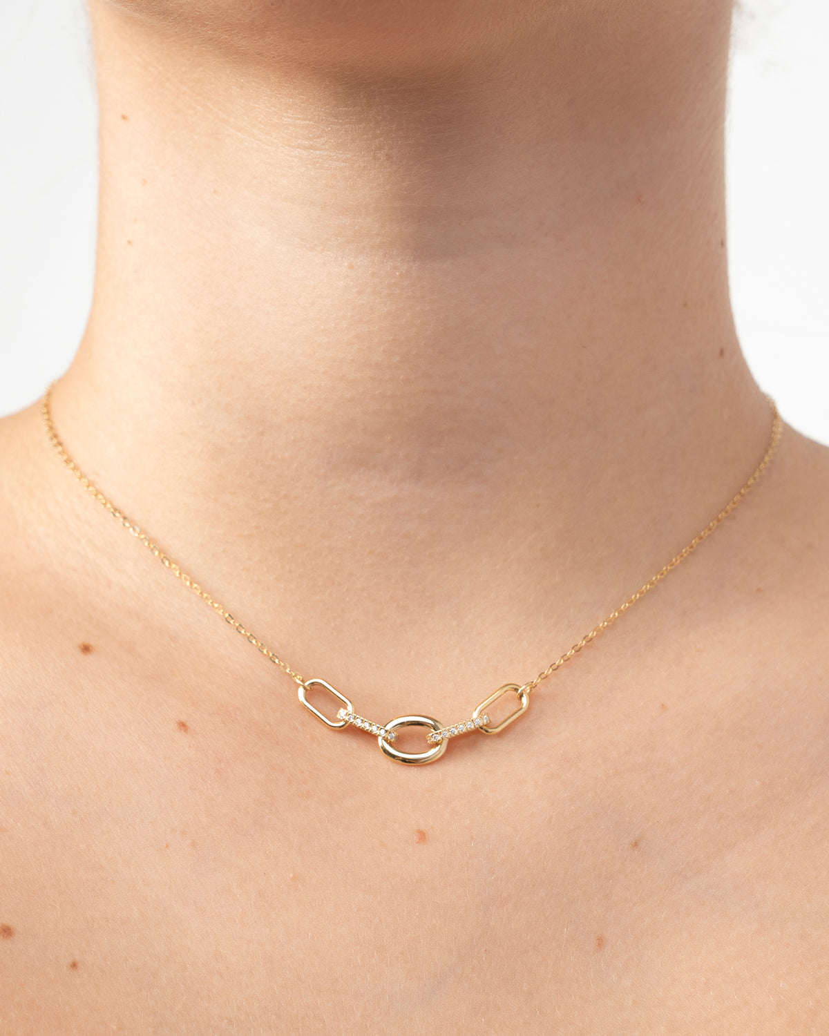Náhrdelník Calyss, 14K zlato