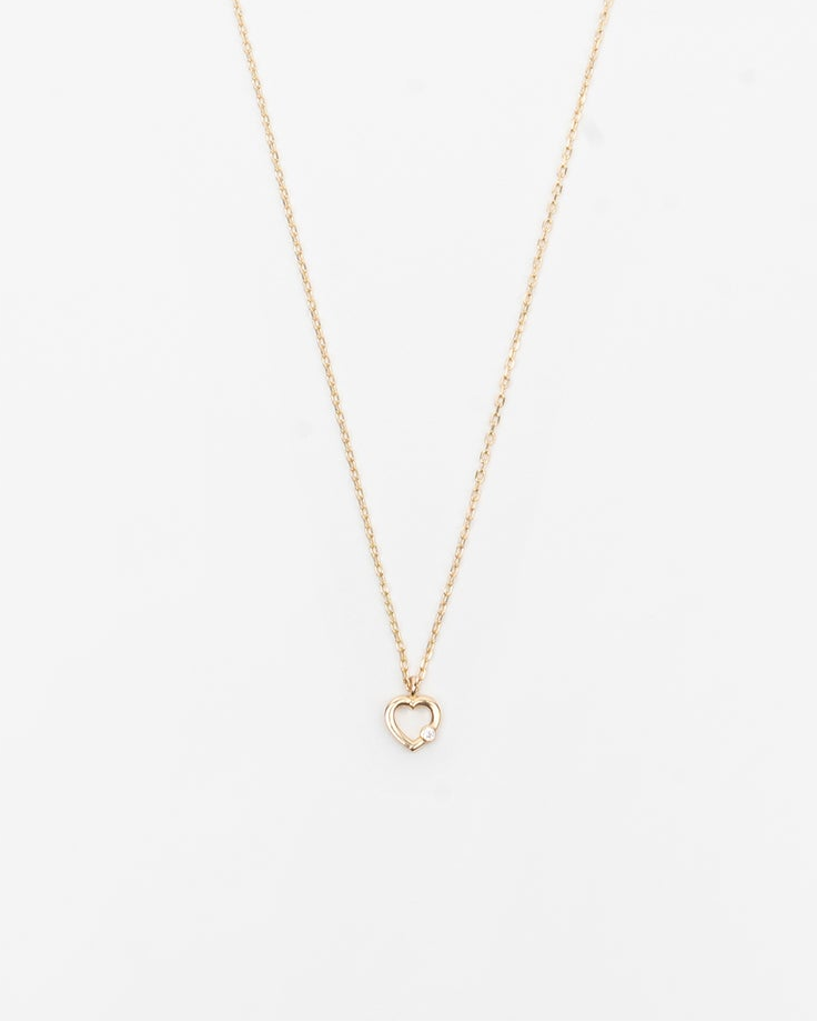 Náhrdelník Petit Cœur, 14K zlato
