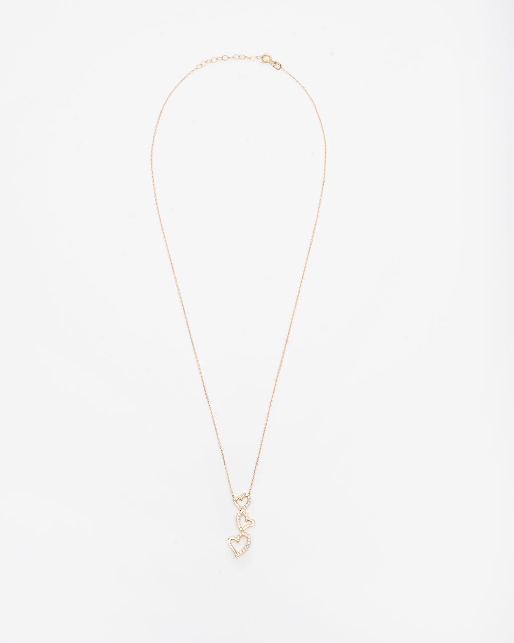 Náhrdelník Trésor Trois, 14K zlato