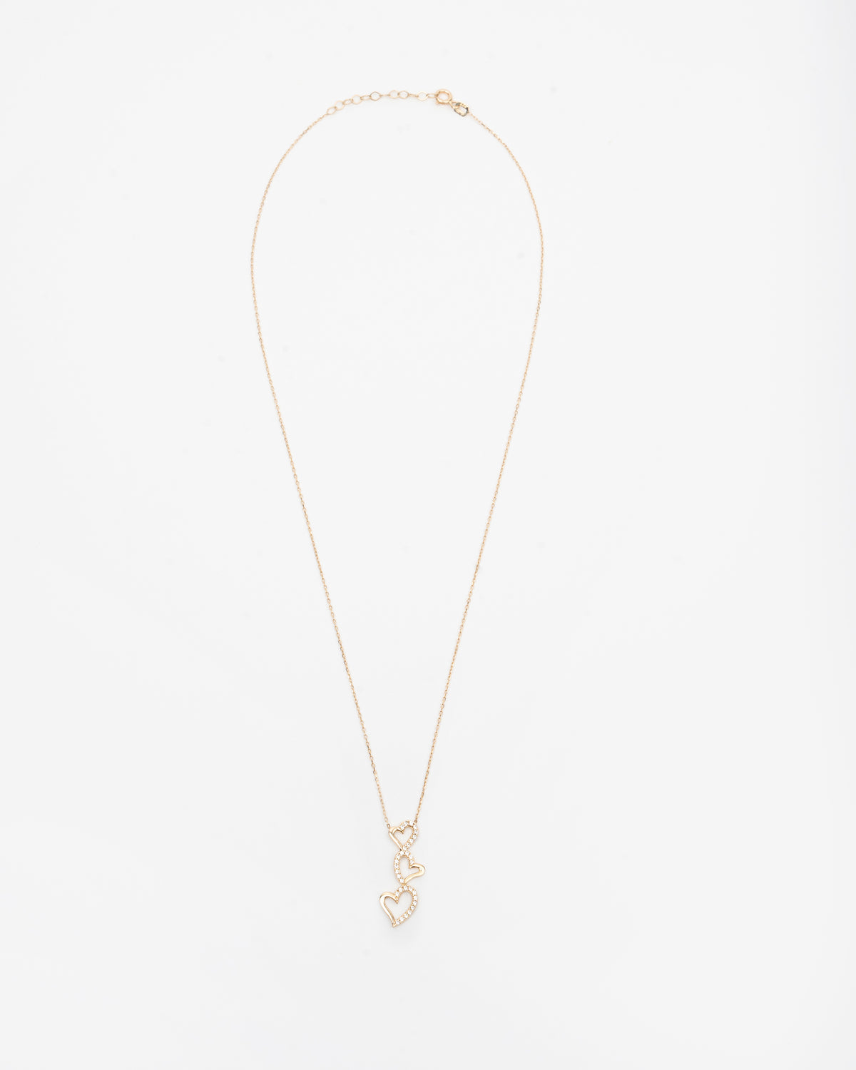 Náhrdelník Trésor Trois, 14K zlato
