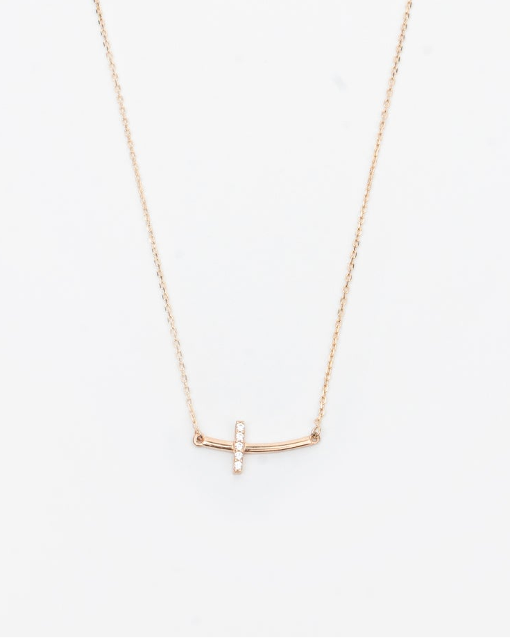 Náhrdelník Sacré Ligne, 14K ružové zlato