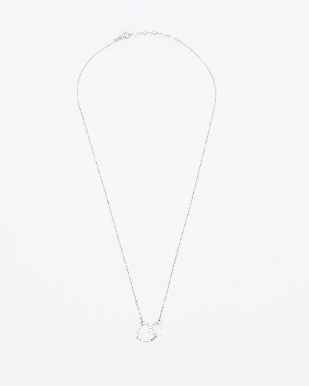 Náhrdelník Together, 14K biele zlato