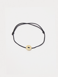 Atelier Button Bracelet, 14K zlato