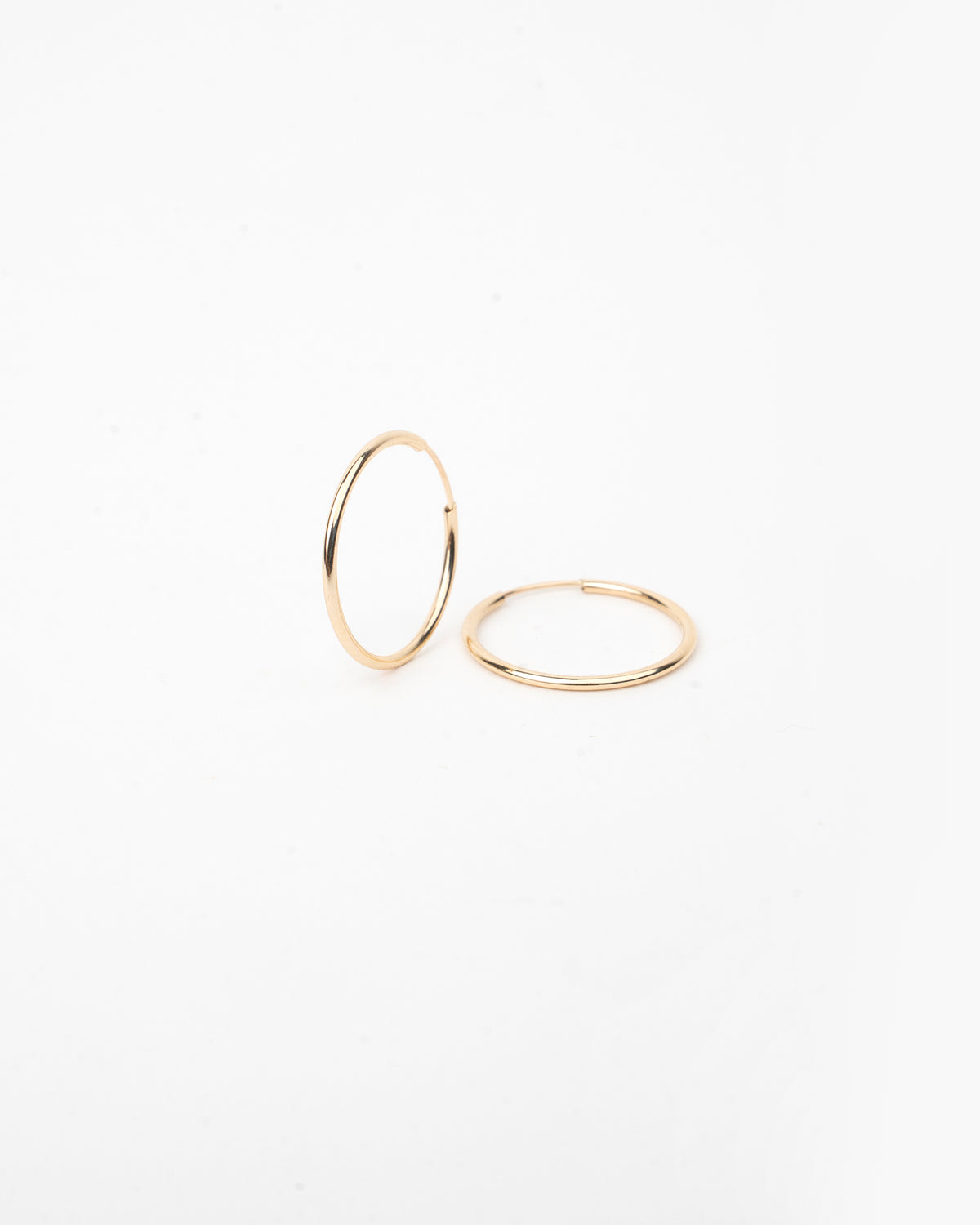 Náušnice Classic Hoop 2 cm, 14K zlato