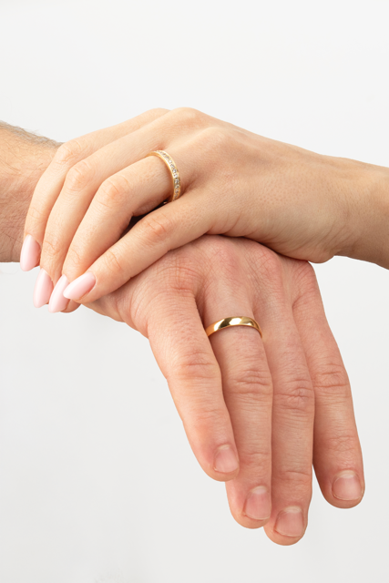 Obrúčky Harmony, 14K zlato