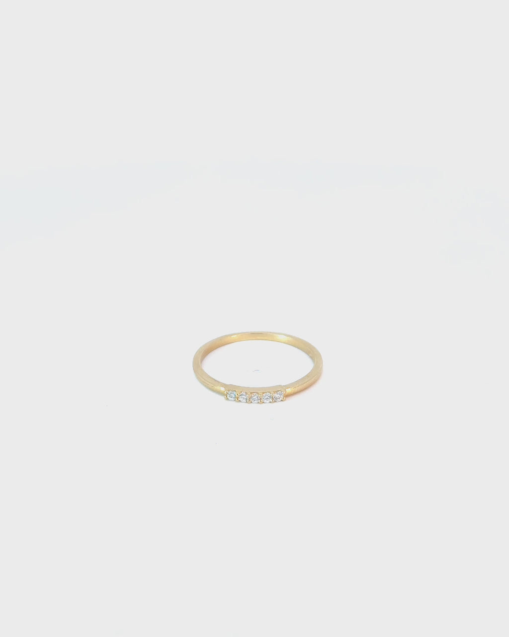 Prsteň Stella Quarta, 14K zlato