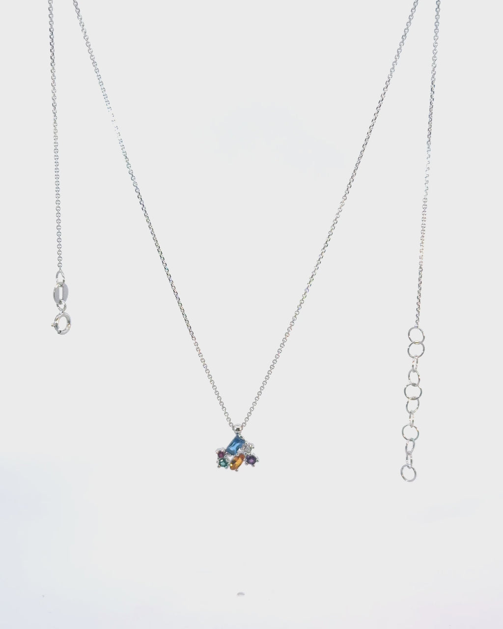 Náhrdelník Vivara , 14K biele zlato