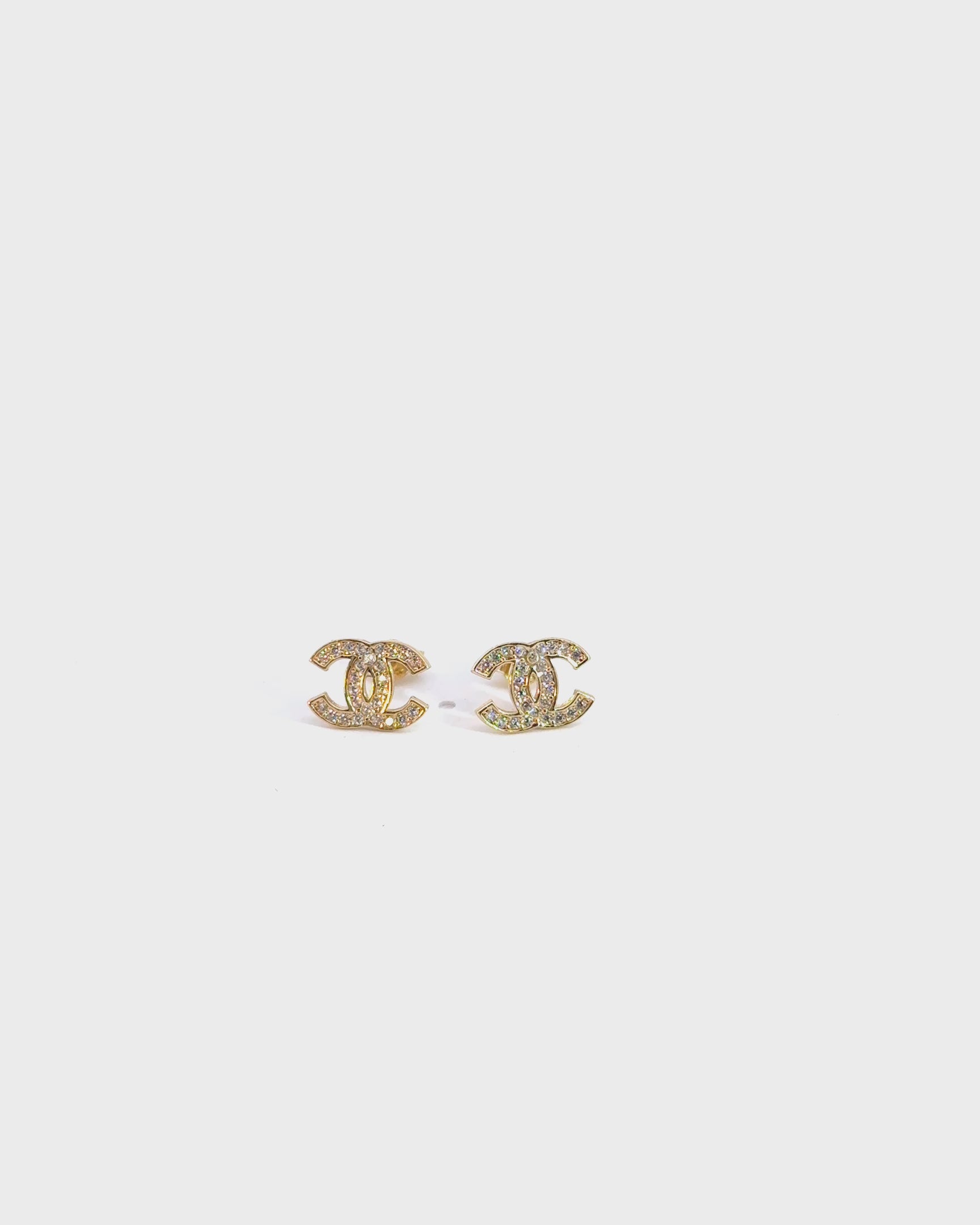 Napichovacie náušnice Étoile C Small, 14K zlato