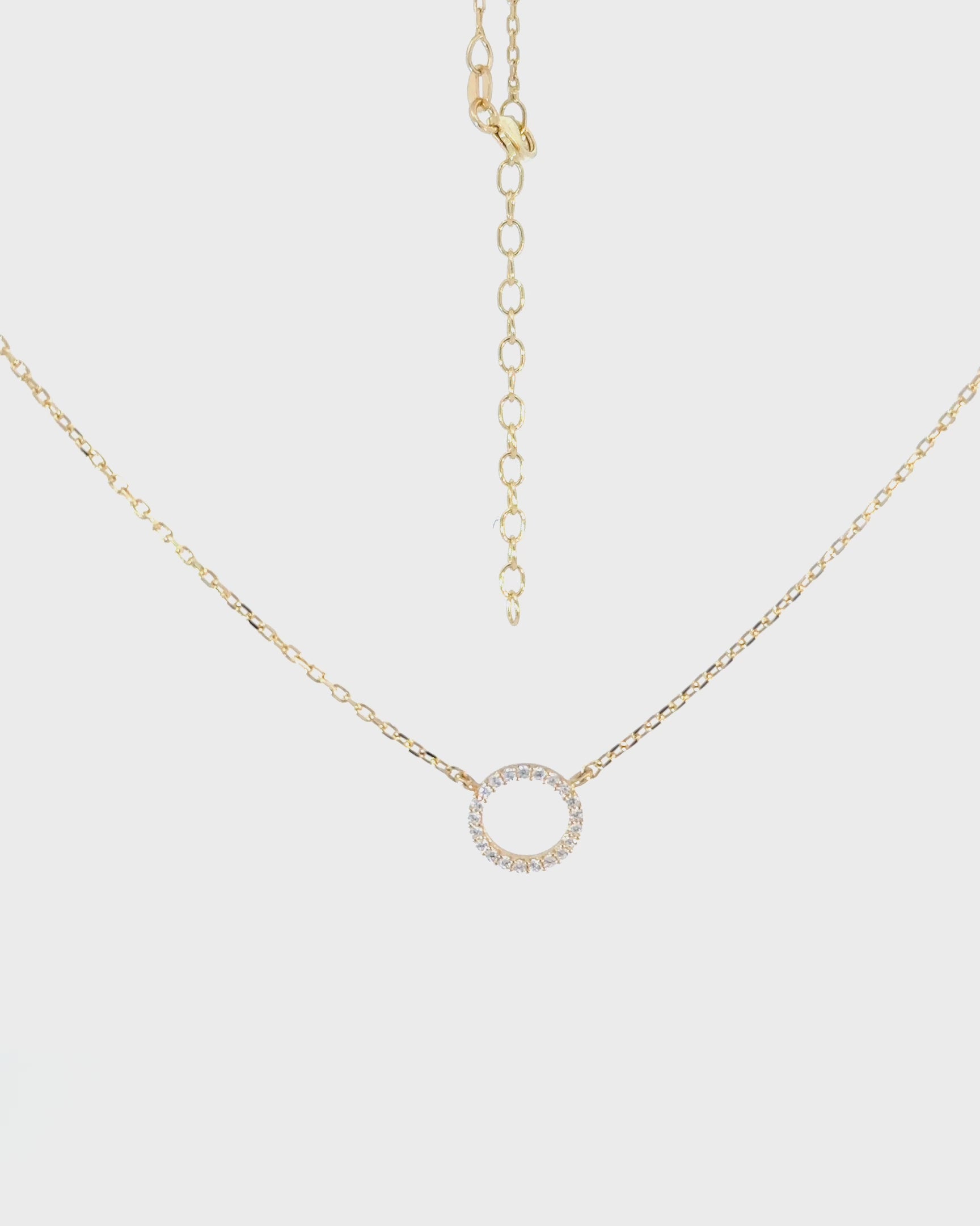 Náhrdelník Circolo , 14K zlato