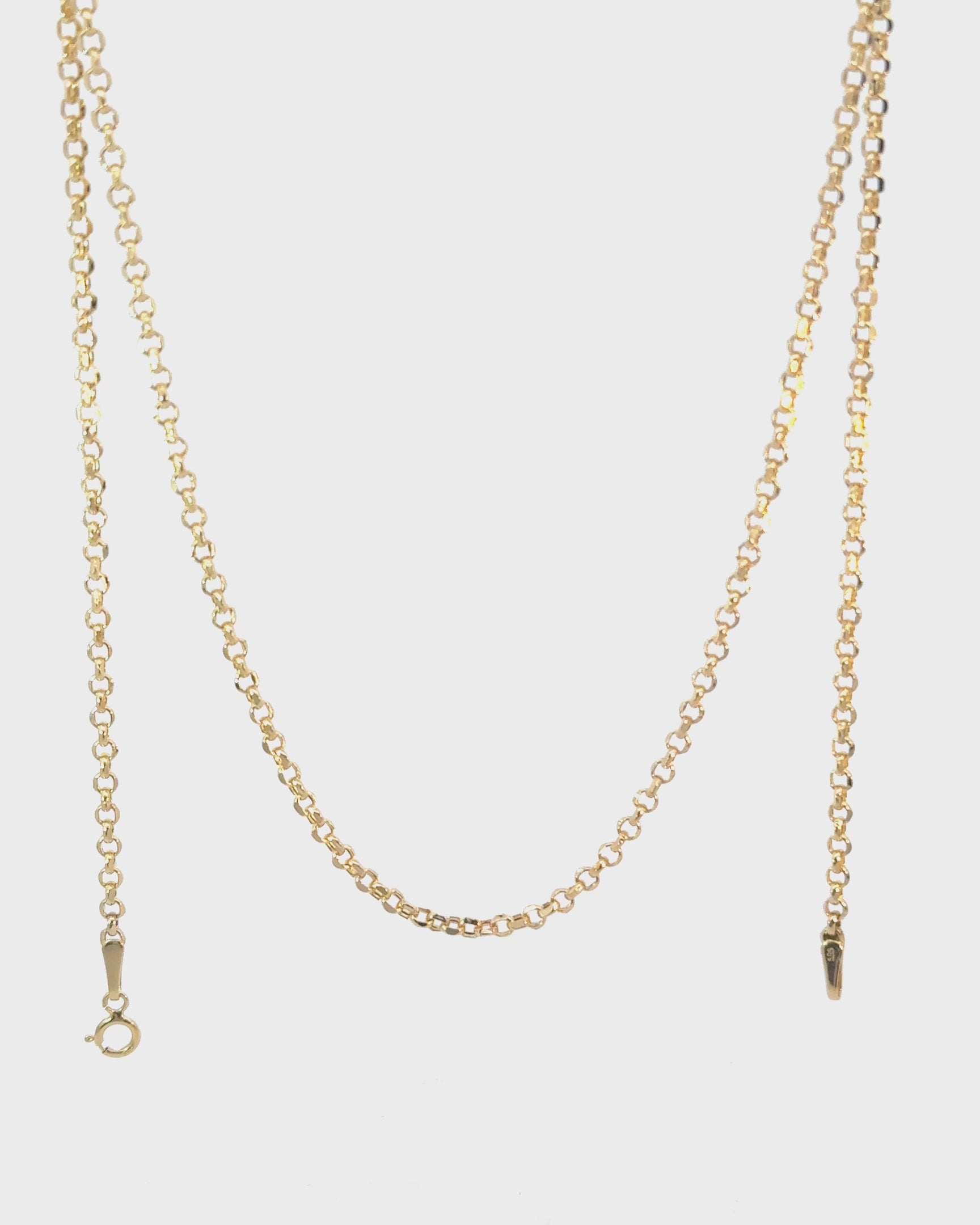 Retiazka Isola 2,5mm , 14K zlato