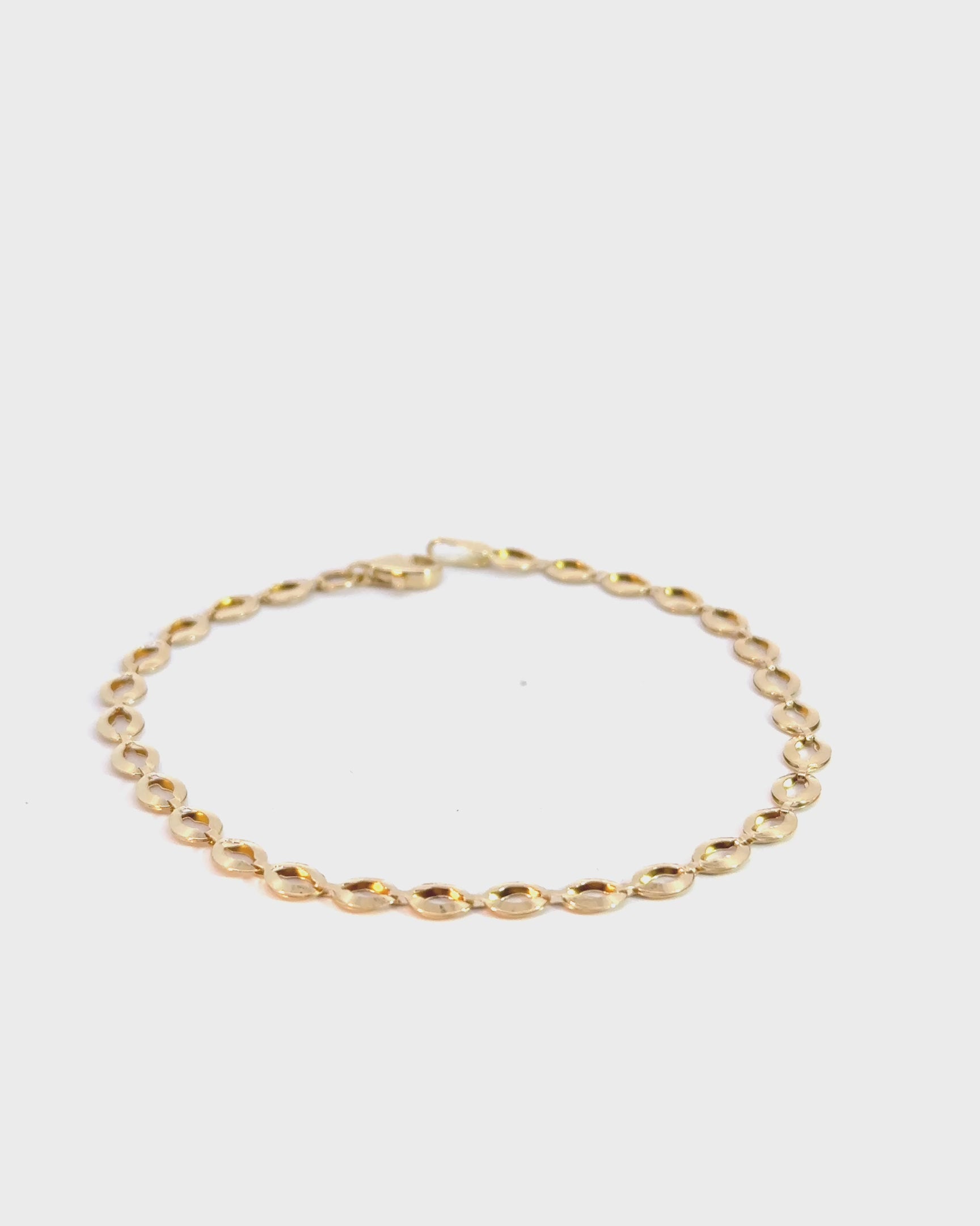 Náramok Élégance Chain, 14K zlato