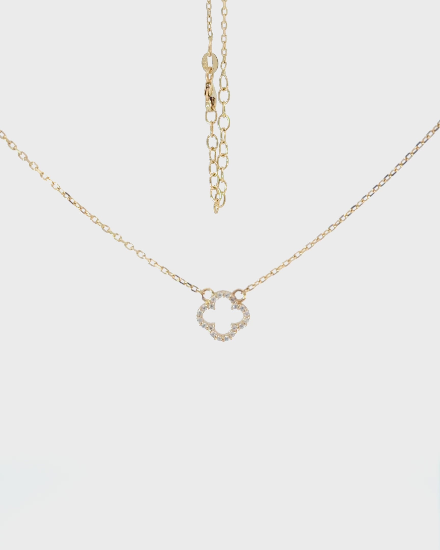 Náhrdelník Fiore , 14K zlato