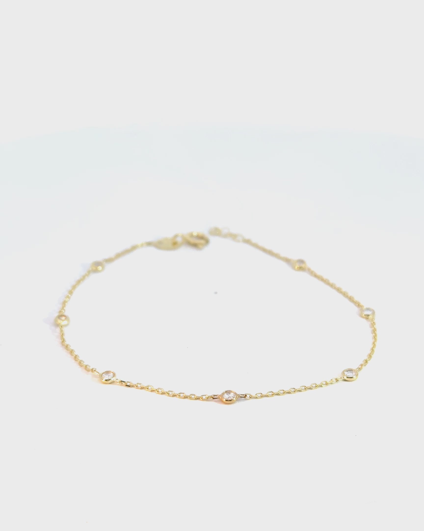 Náramok Celestia Seven, 14K zlato