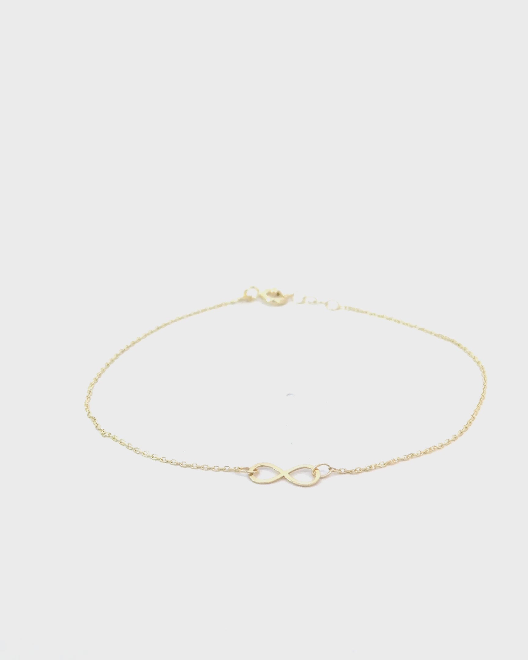 Náramok Infinita, 14K zlato