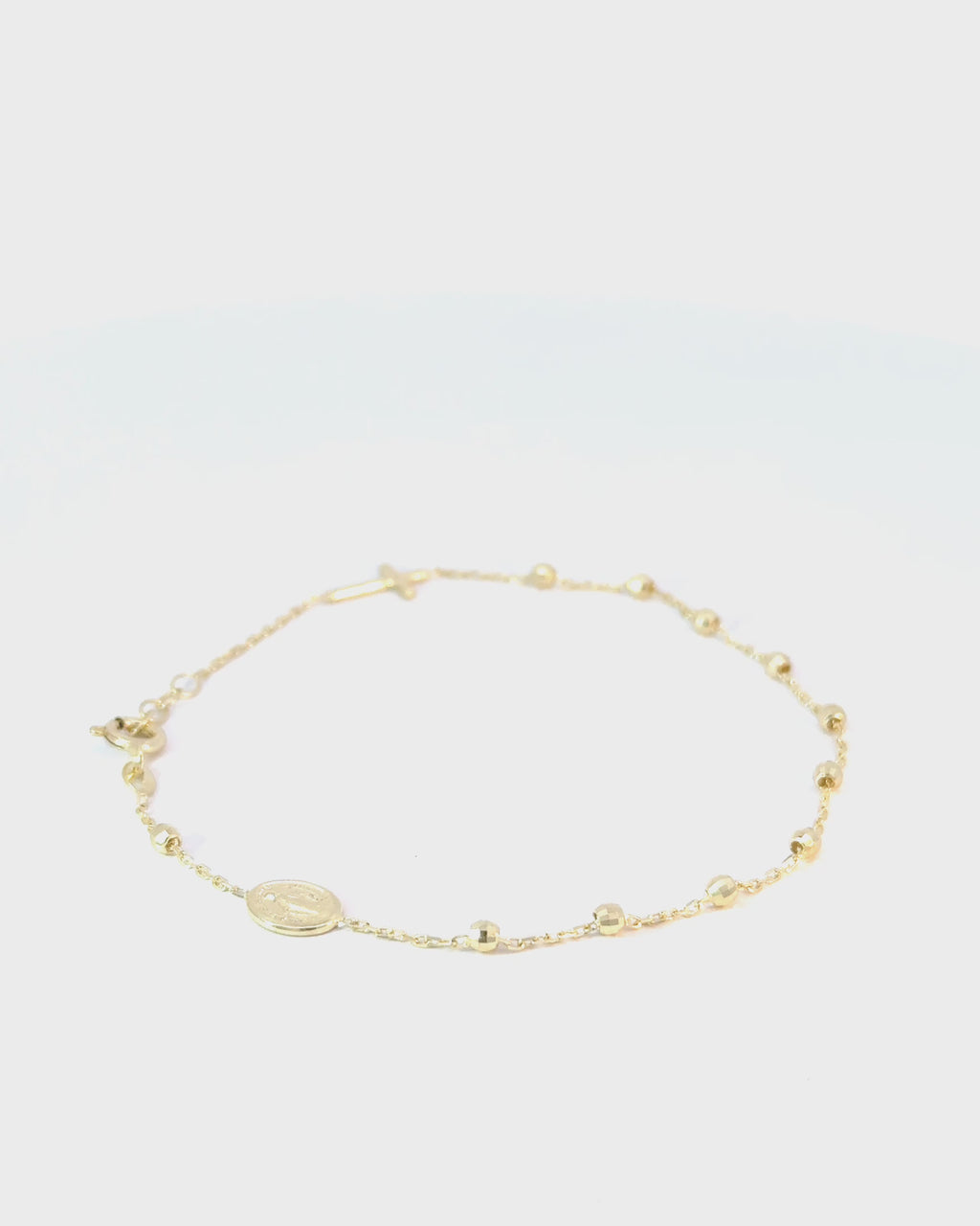 Náramok Rosario Golden, 14K zlato