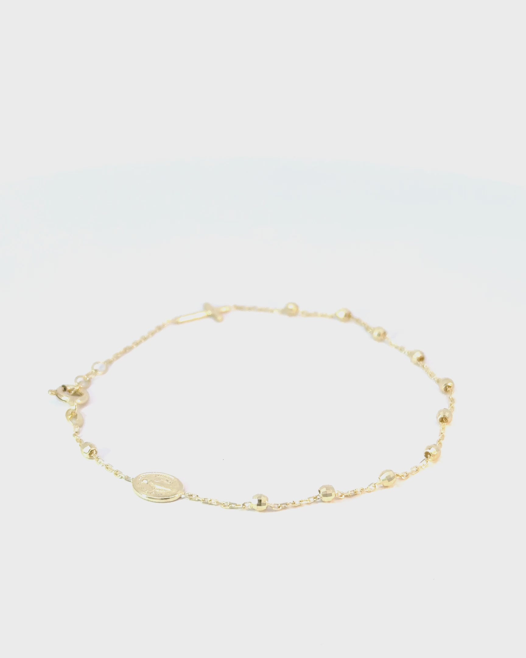 Náramok Rosario Golden, 14K zlato