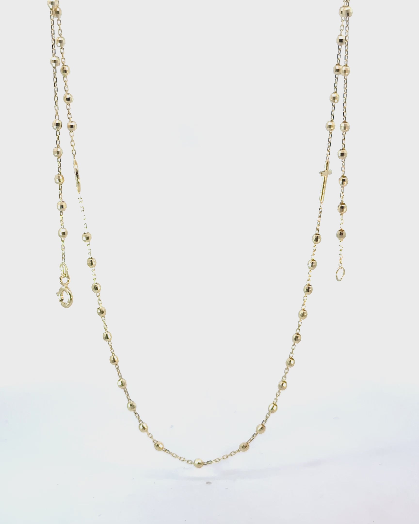 Náhrdelník Rosario Golden, 14K zlato