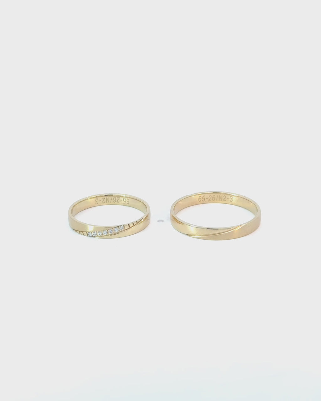 Obrúčky Sacred, 14K zlato