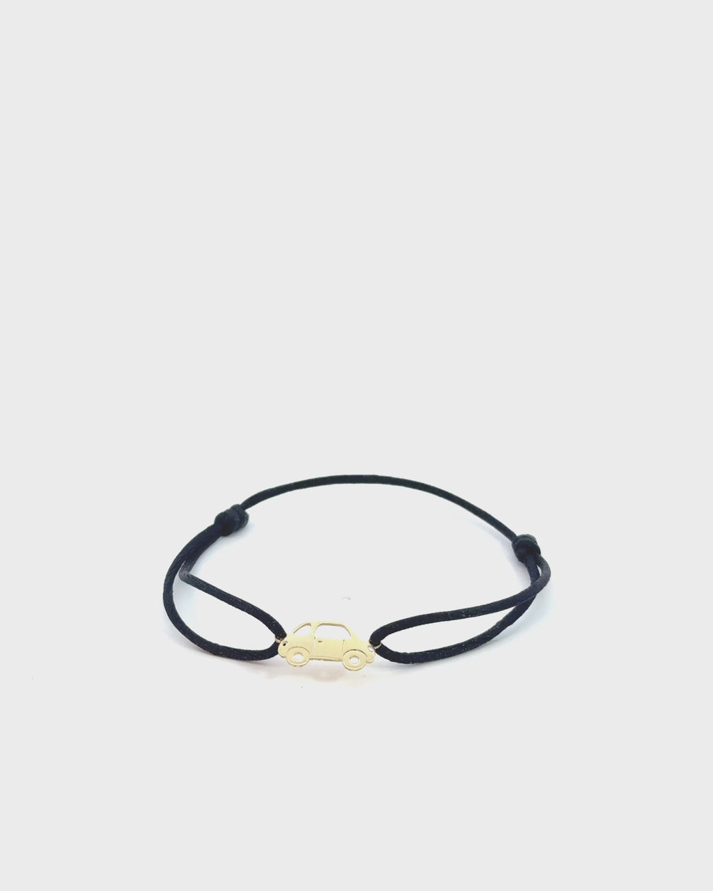 Šnúrkový náramok Monza, 14K zlato