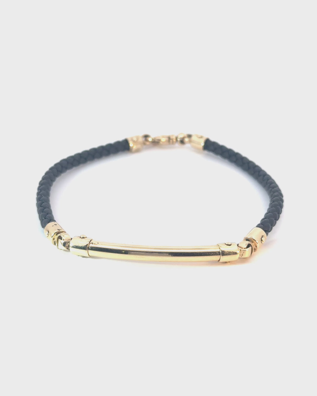 Pánsky náramok Raven, 14K zlato