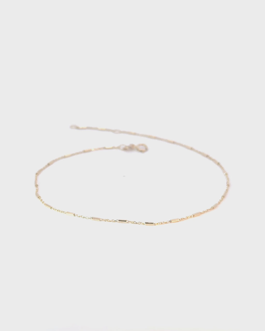 Náramok na nohu Alora , 14K zlato