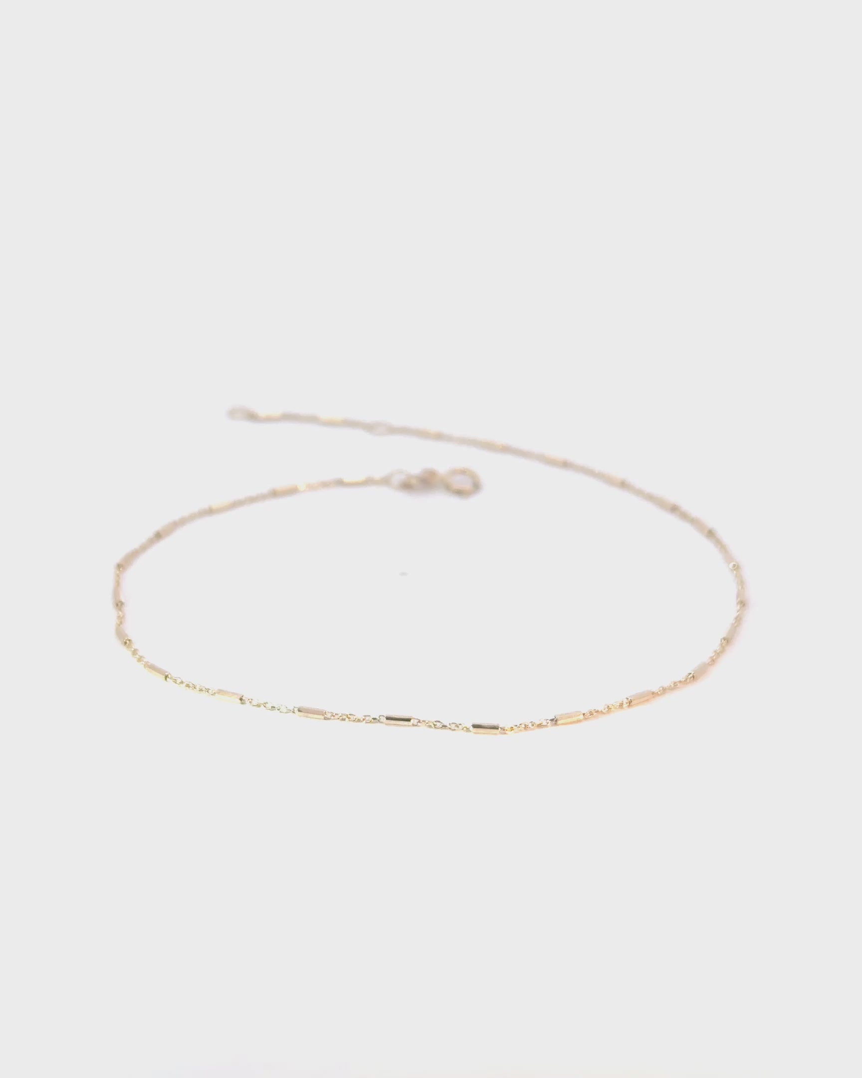 Náramok na nohu Alora , 14K zlato