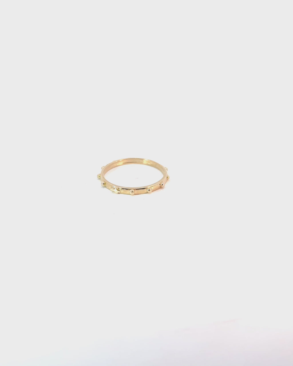 Prsteň Rosario, 14K zlato