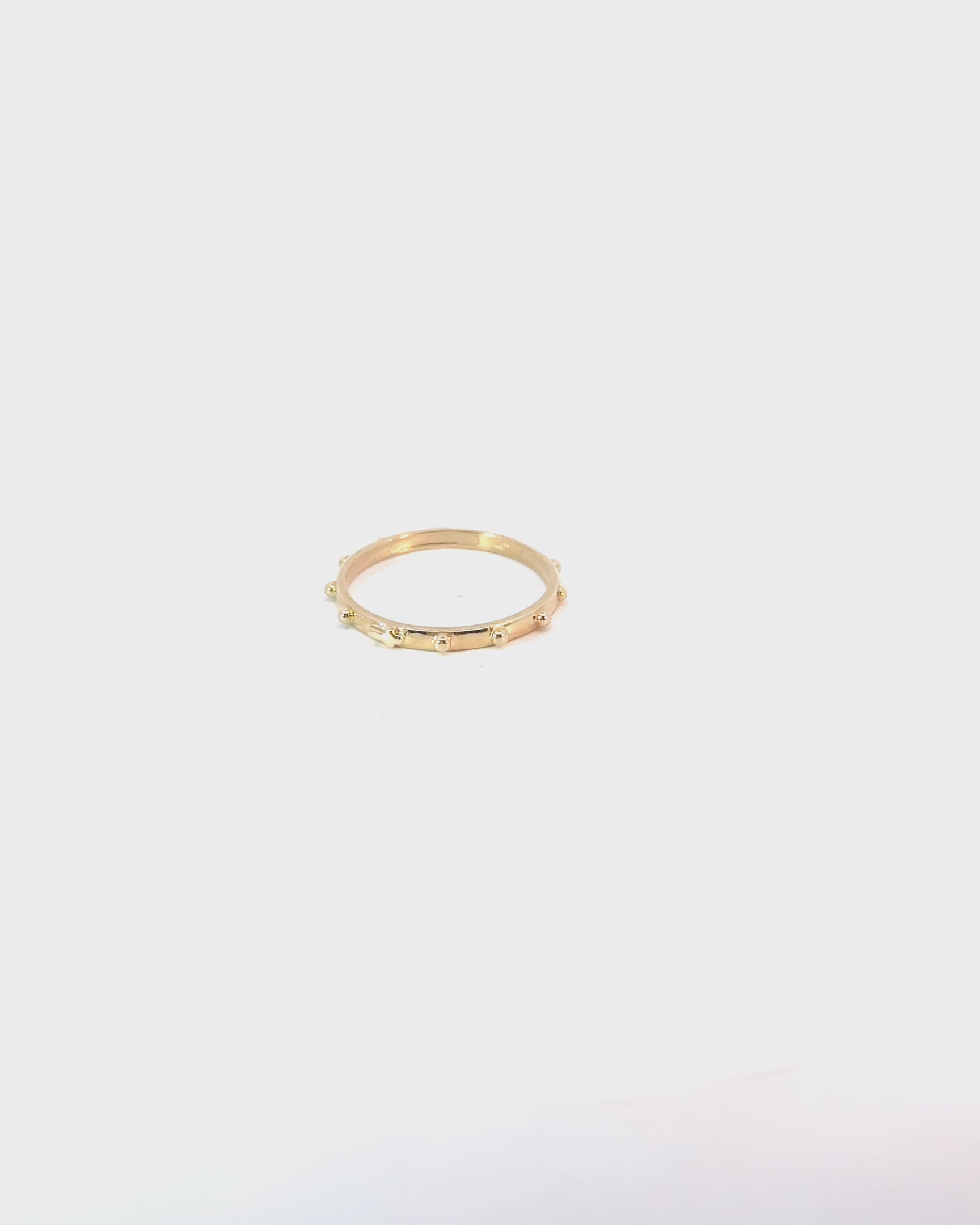 Prsteň Rosario, 14K zlato