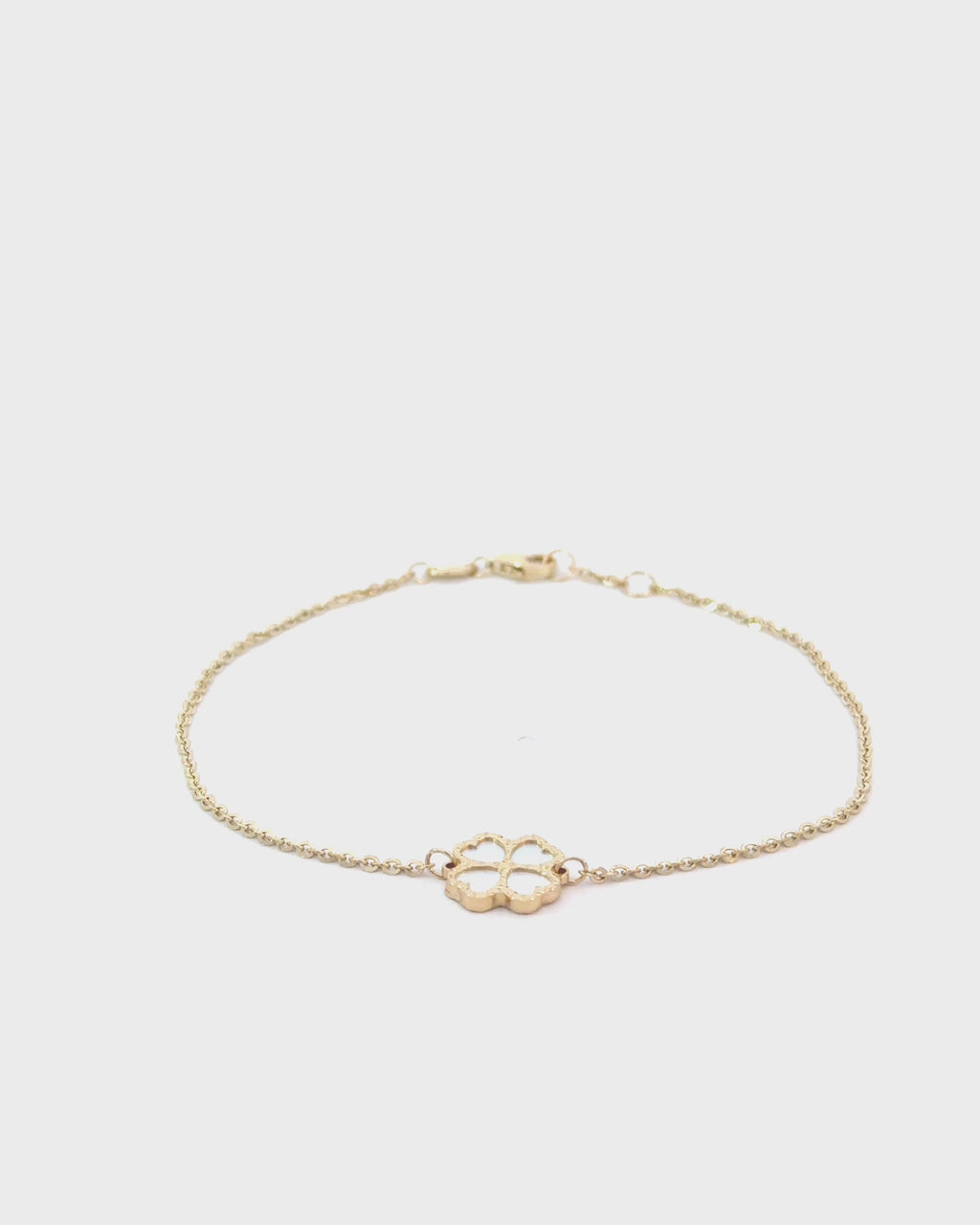 Náramok Flora Perla, 14K zlato