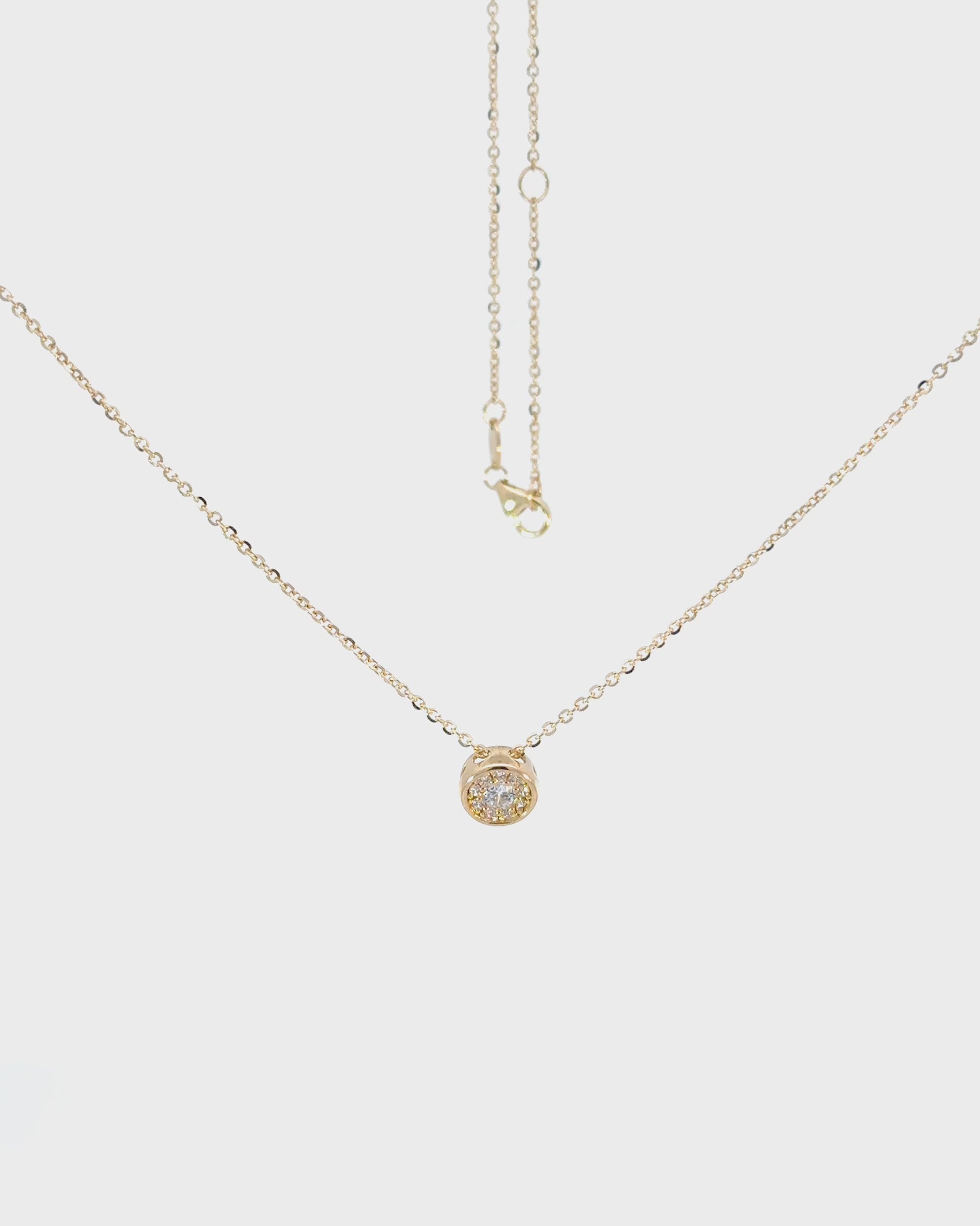 Náhrdelník Lunara , 14K zlato