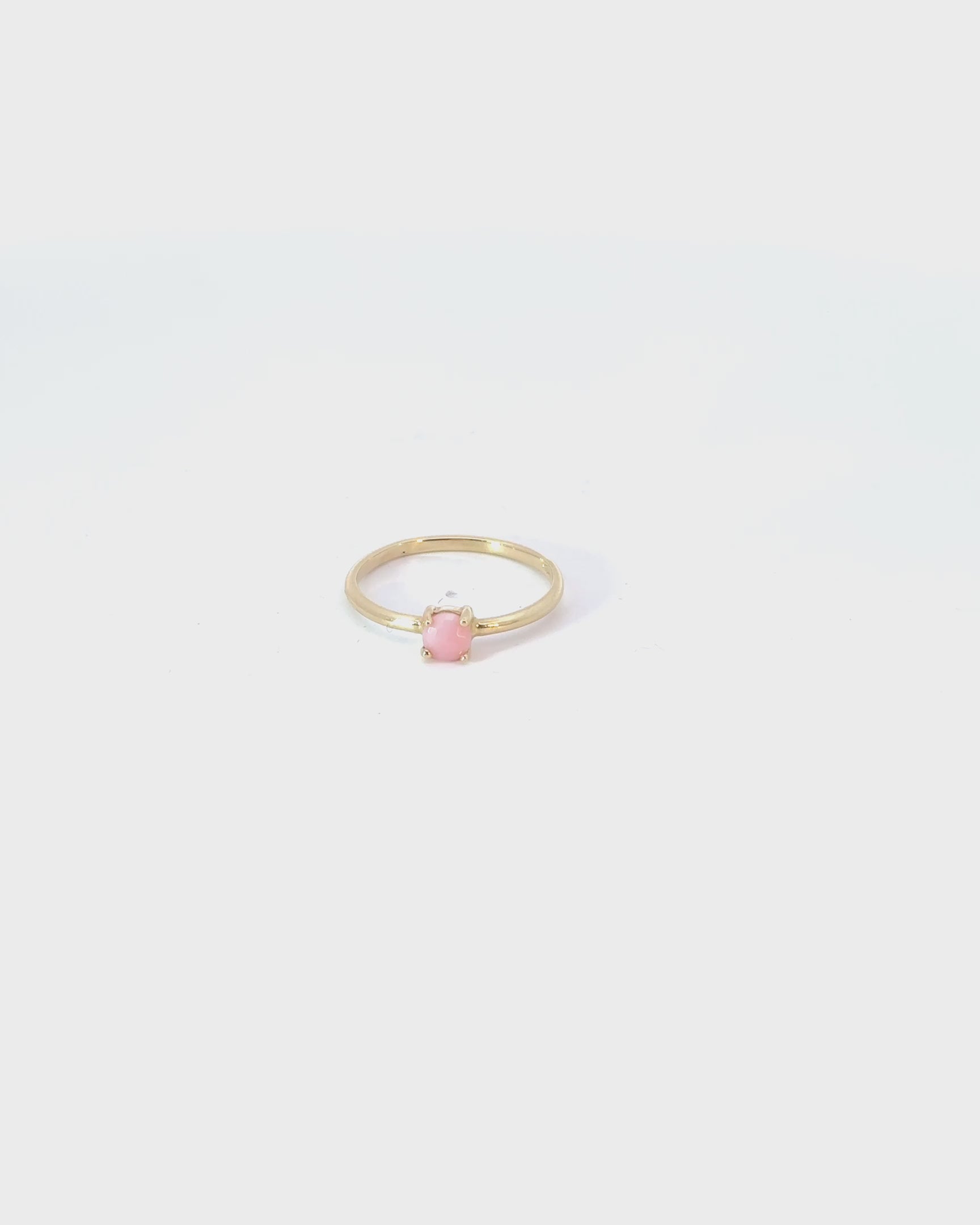 Prsteň Amara Pink, 14K zlato