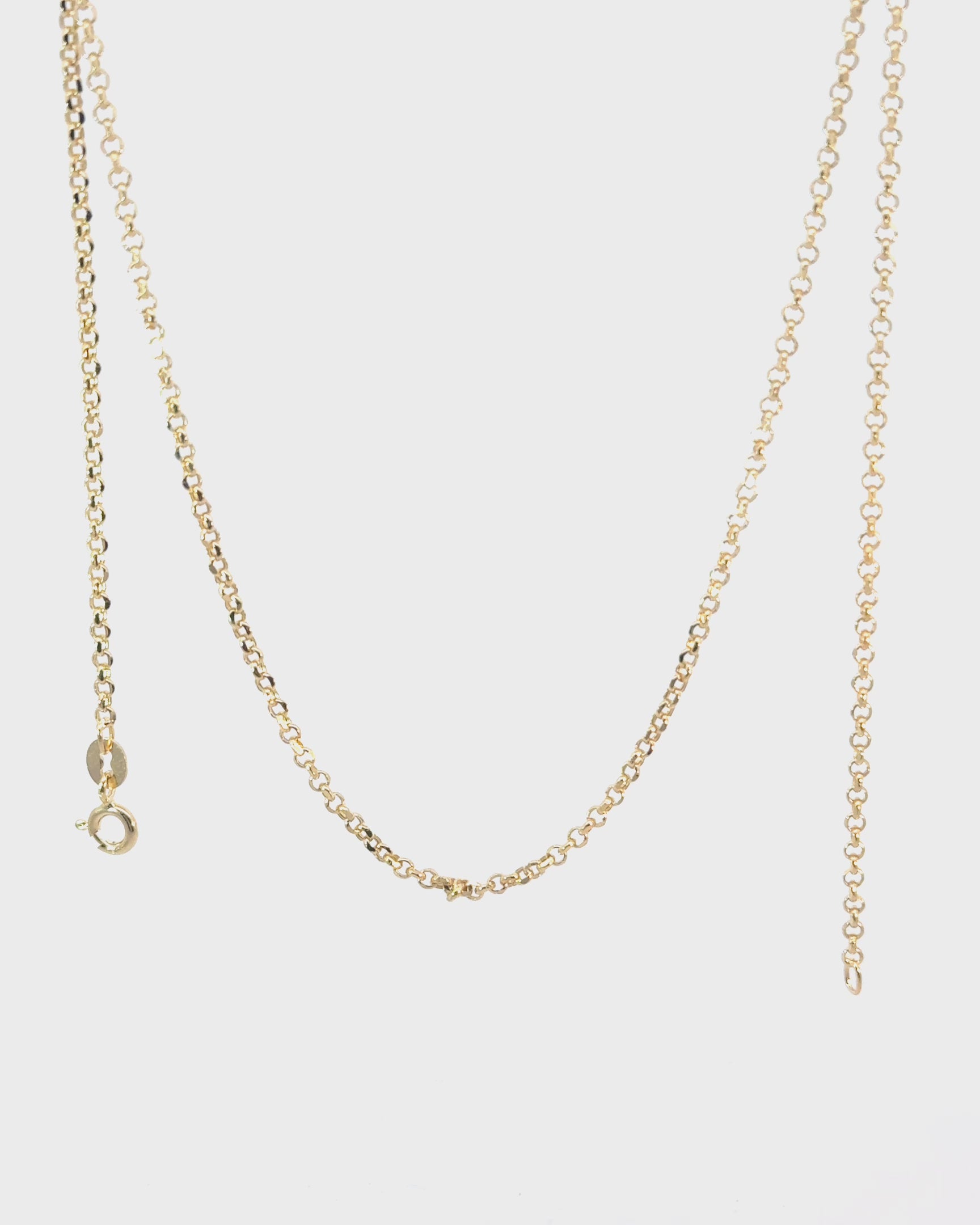 Retiazka Isola 2 mm , 14K zlato