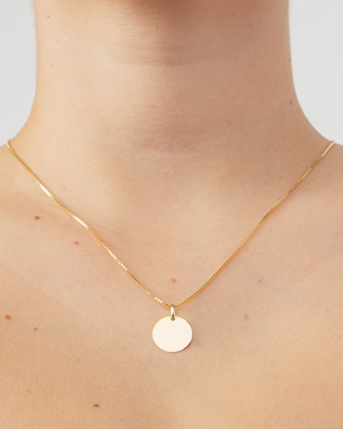 Prívesok Médaillon, 14K zlato – 1,5 cm