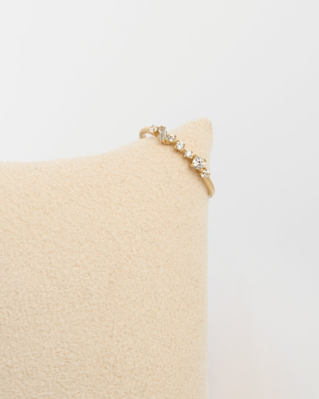 Prsteň Lumina, 14K zlato so zirkónmi