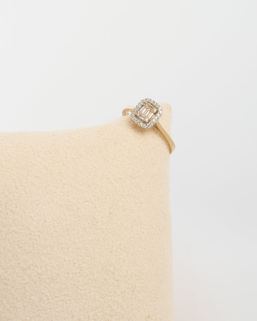 Prsteň Seraphine Baguette, 14K zlato