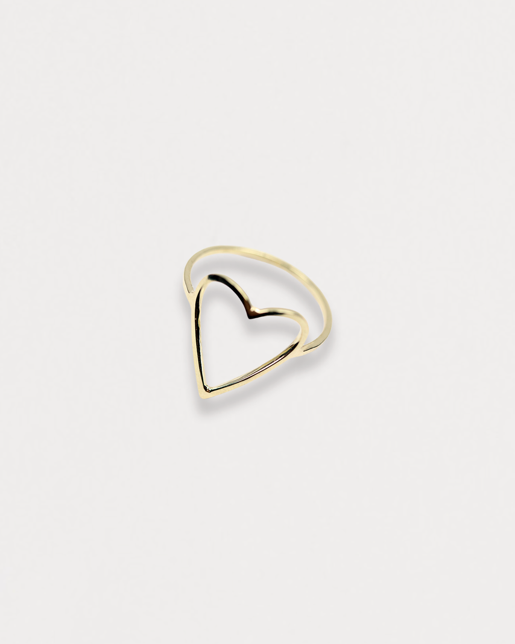 Atelier Heart Ring – Grande Edition, 14K zlato